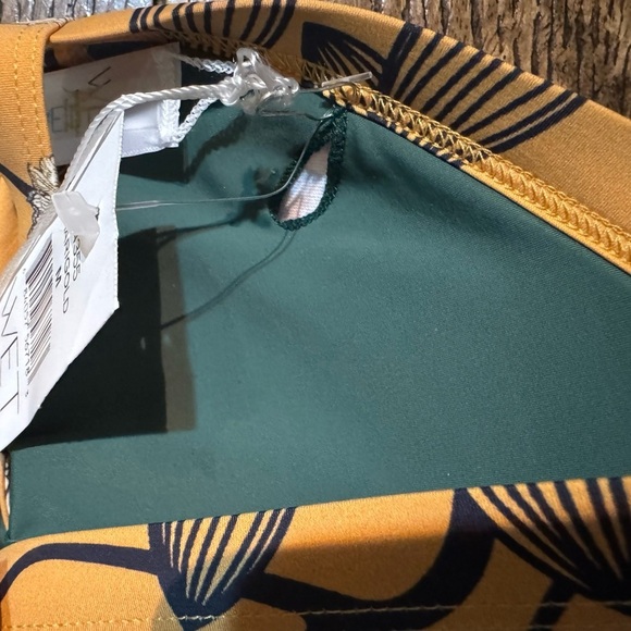 WET Designer Swimwear Marigold One Piece Cutout Sexy Swimsuit Size Medium NWT - Picture 8 of 9